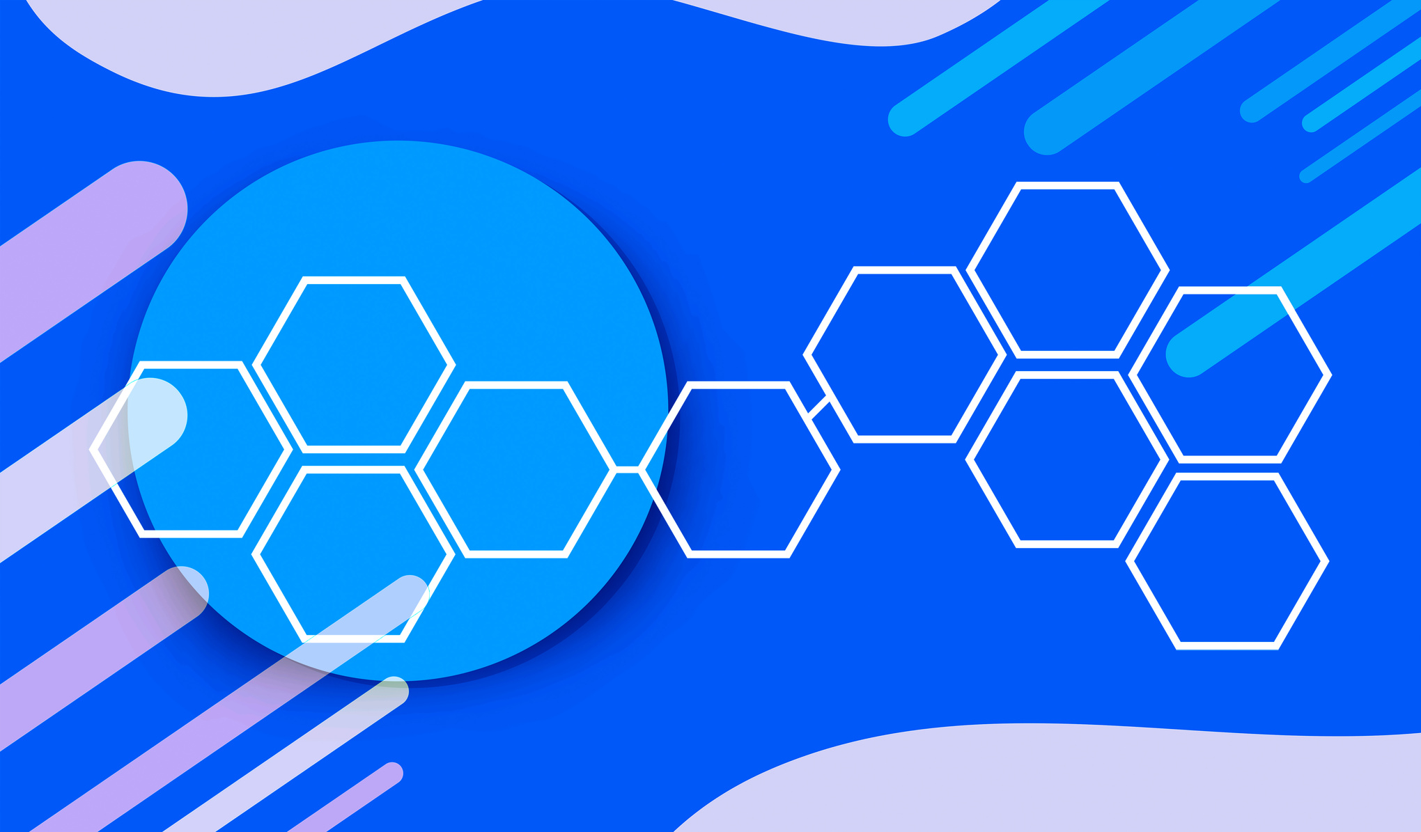 Modern Background Light Blue Design